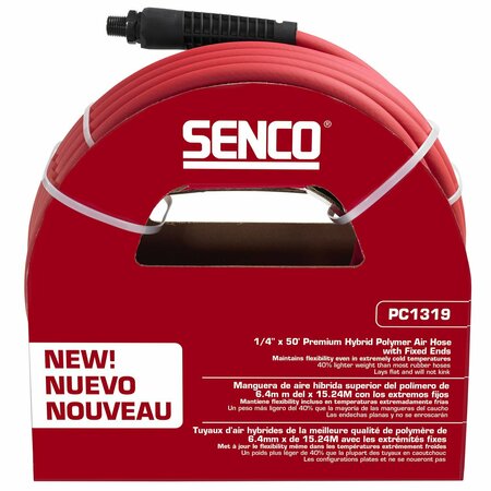 Senco HYBRID AIR HOSE 50'X1/4"" PC1319